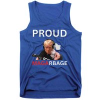 Proud Maga Garbage Proud To Be Garbage Trump Supporters Tank Top