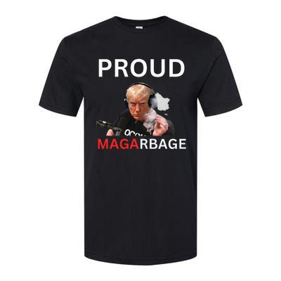 Proud Maga Garbage Proud To Be Garbage Trump Supporters Softstyle CVC T-Shirt