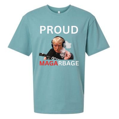 Proud Maga Garbage Proud To Be Garbage Trump Supporters Sueded Cloud Jersey T-Shirt