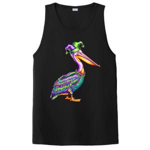 Pelican Mardi Gras Carnival Animal Lover PosiCharge Competitor Tank