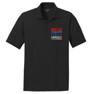 Proud Maga Garbage Trump Supporter PosiCharge RacerMesh Polo