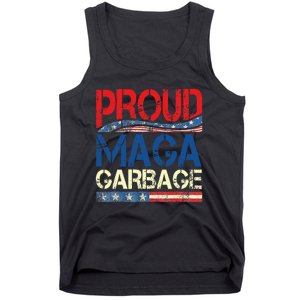 Proud Maga Garbage Trump Supporter Tank Top