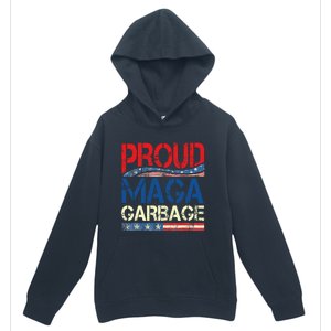 Proud Maga Garbage Trump Supporter Urban Pullover Hoodie