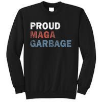 Proud Maga Garbage Votetrump 2024 Trump Supporter Garbage Sweatshirt