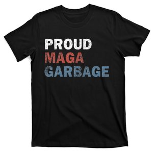 Proud Maga Garbage Votetrump 2024 Trump Supporter Garbage T-Shirt