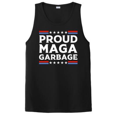 Proud Maga Garbage Trump Supporter PosiCharge Competitor Tank