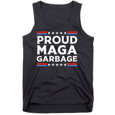 Proud Maga Garbage Trump Supporter Tank Top