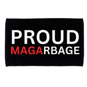 Proud Maga Garbage Trump Supporters Microfiber Hand Towel