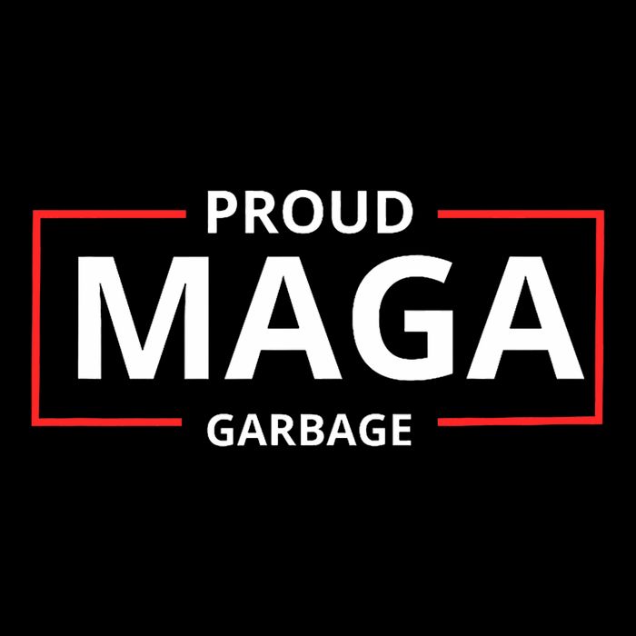 Proud Maga Garbage Proud To Be Garbage Trump Supporters City Backpack