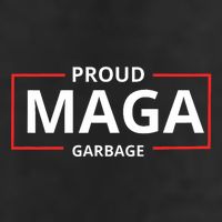 Proud Maga Garbage Proud To Be Garbage Trump Supporters Golf Towel