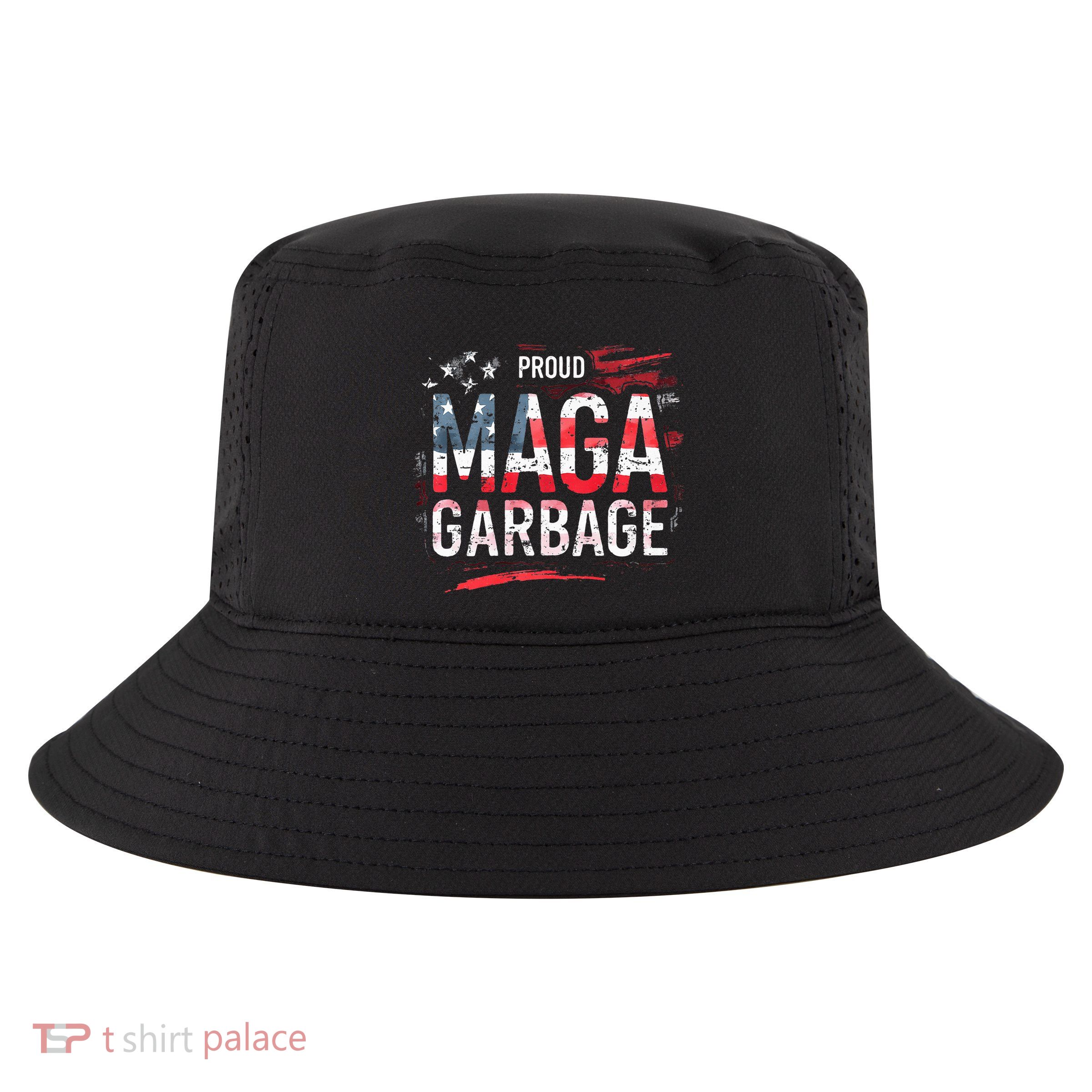 Proud Maga Garbage Premium Cool Comfort Performance Bucket Hat