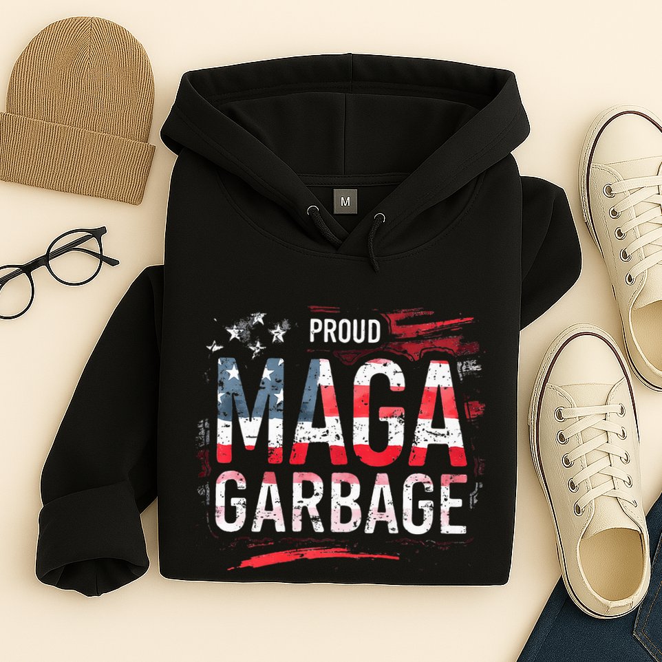 Proud Maga Garbage Premium Hoodie