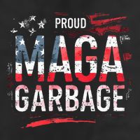 Proud Maga Garbage Premium Adult Drive Performance Visor