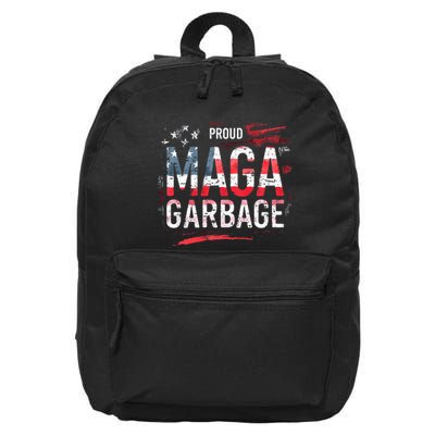 Proud Maga Garbage Premium 16 in Basic Backpack