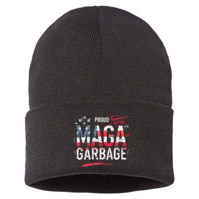 Proud Maga Garbage Premium Sustainable Knit Beanie