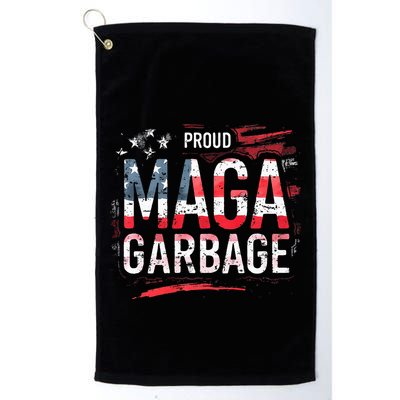 Proud Maga Garbage Premium Golf Towel