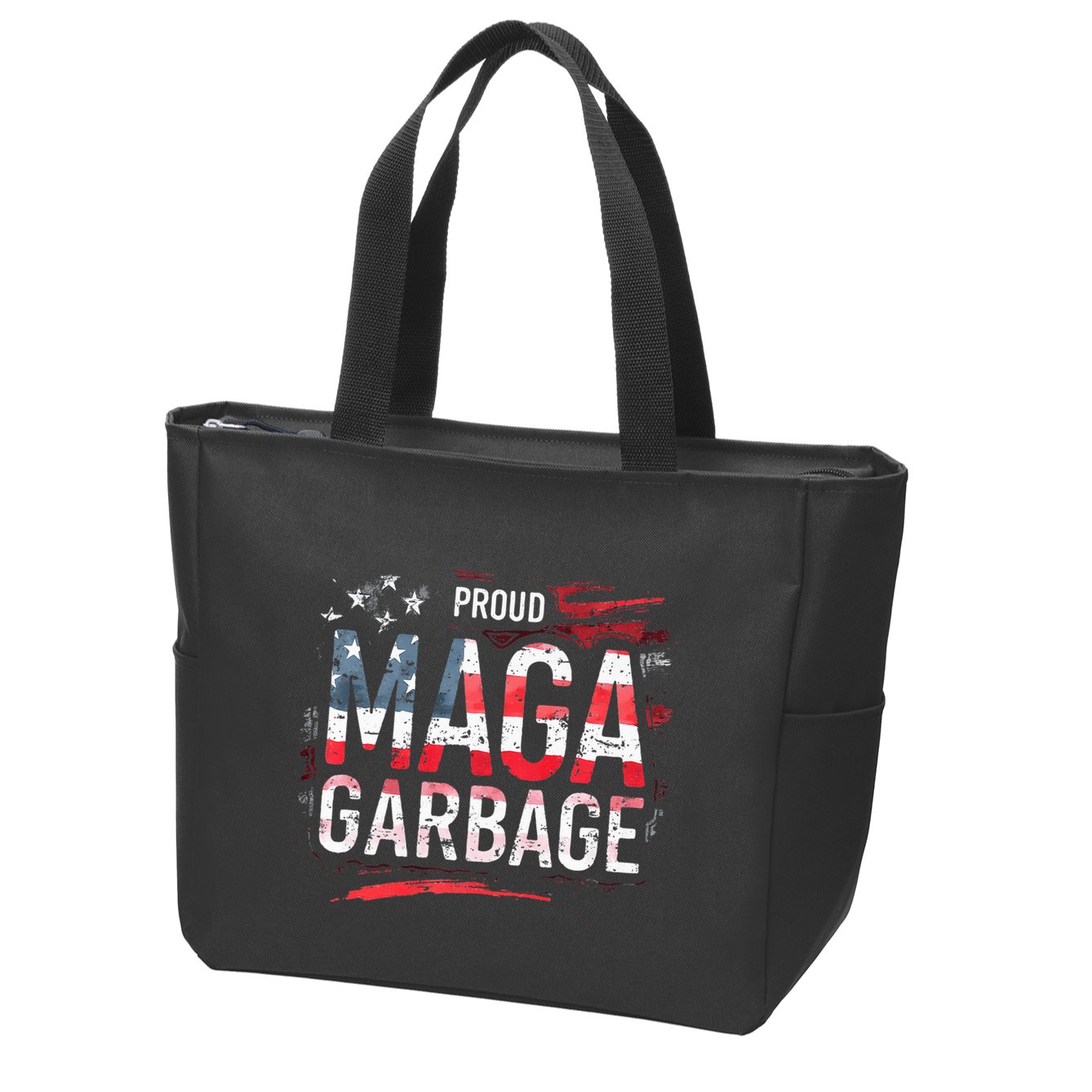 Proud Maga Garbage Premium Zip Tote Bag