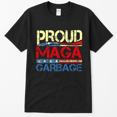 Proud Maga Garbage Trump Supporter Tall T-Shirt