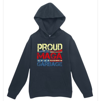 Proud Maga Garbage Trump Supporter Urban Pullover Hoodie