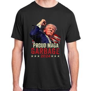 Proud Maga Garbage Trump Supporter Adult ChromaSoft Performance T-Shirt