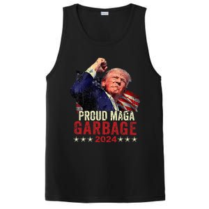 Proud Maga Garbage Trump Supporter PosiCharge Competitor Tank