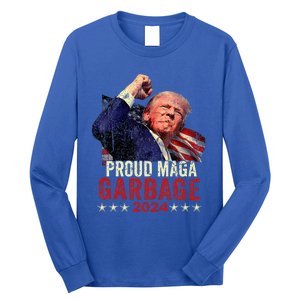 Proud Maga Garbage Trump Supporter Long Sleeve Shirt