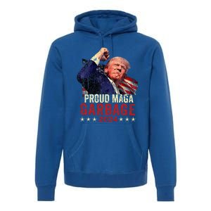 Proud Maga Garbage Trump Supporter Premium Hoodie