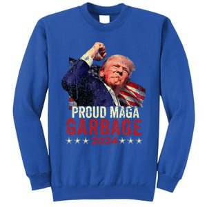 Proud Maga Garbage Trump Supporter Tall Sweatshirt