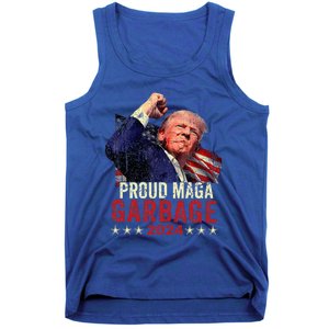 Proud Maga Garbage Trump Supporter Tank Top