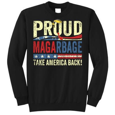 Proud Maga Garbage Trump Supporters Sweatshirt