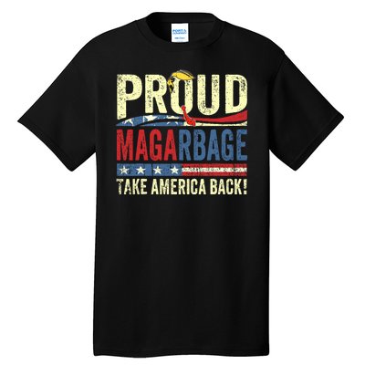 Proud Maga Garbage Trump Supporters Tall T-Shirt