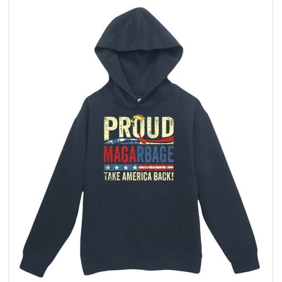 Proud Maga Garbage Trump Supporters Urban Pullover Hoodie