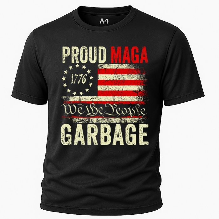 Proud Maga Garbage Make American Garbage Great Again Cooling Performance Crew T-Shirt