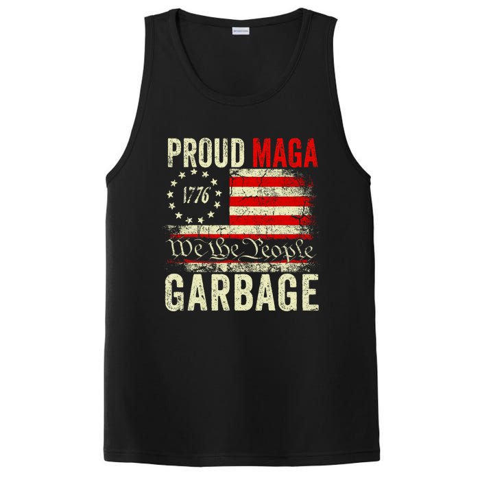 Proud Maga Garbage Make American Garbage Great Again PosiCharge Competitor Tank