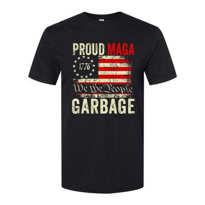 Proud Maga Garbage Make American Garbage Great Again Softstyle CVC T-Shirt