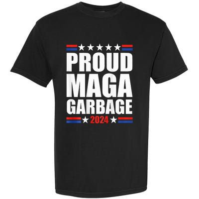 Proud Maga Garbage Trump Supporter Garment-Dyed Heavyweight T-Shirt