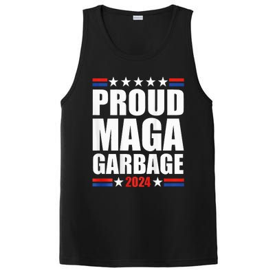 Proud Maga Garbage Trump Supporter PosiCharge Competitor Tank