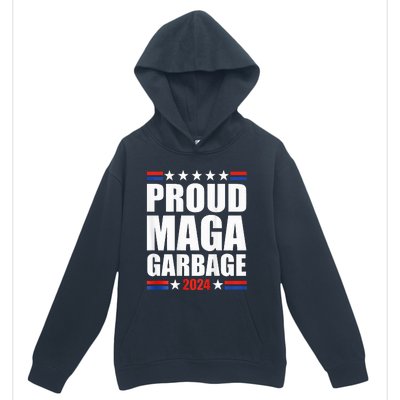 Proud Maga Garbage Trump Supporter Urban Pullover Hoodie