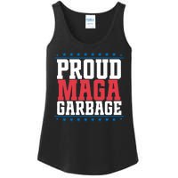 Proud Maga Garbage Trump Supporter Ladies Essential Tank