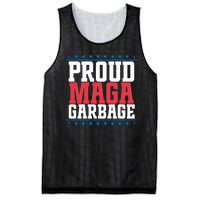 Proud Maga Garbage Trump Supporter Mesh Reversible Basketball Jersey Tank