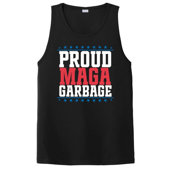 Proud Maga Garbage Trump Supporter PosiCharge Competitor Tank