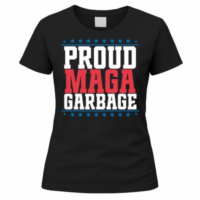 Proud Maga Garbage Trump Supporter Women's T-Shirt