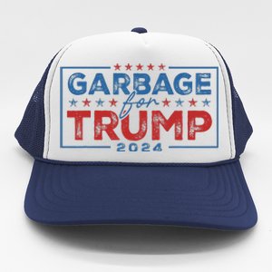 Proud Maga Garbage For Trump Supporter Gift Trucker Hat