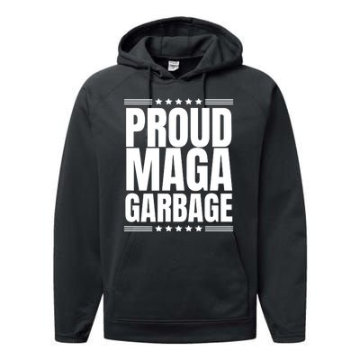 Proud Maga Garbage Performance Fleece Hoodie