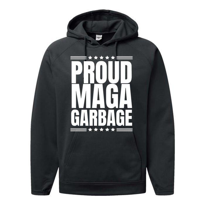 Proud Maga Garbage Performance Fleece Hoodie