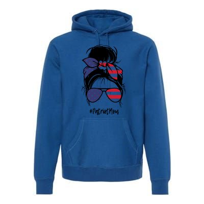 Patriot Mom Gift Premium Hoodie