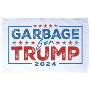 Proud Maga Garbage For Trump Supporter Microfiber Hand Towel