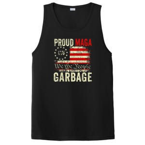 Proud Maga Garbage Make American Garbage Great Again PosiCharge Competitor Tank