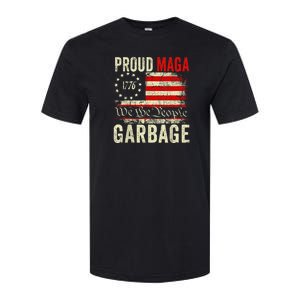 Proud Maga Garbage Make American Garbage Great Again Softstyle CVC T-Shirt