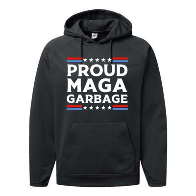 Proud Maga Garbage Performance Fleece Hoodie